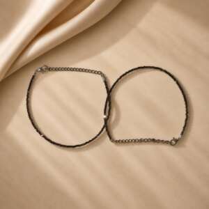 Raw Pyrite Anklet
